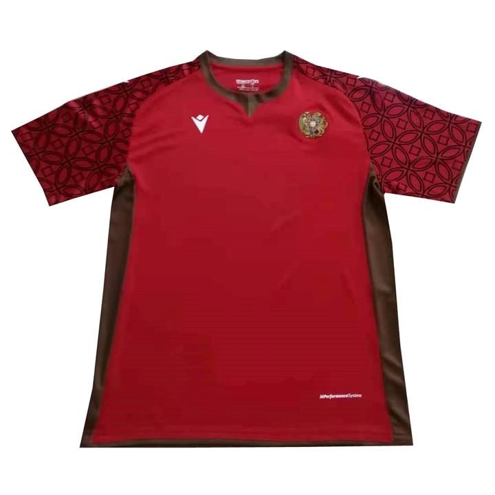 Heimtrikot Thailand Armenia 2021 Rote Günstige Fußballtrikots